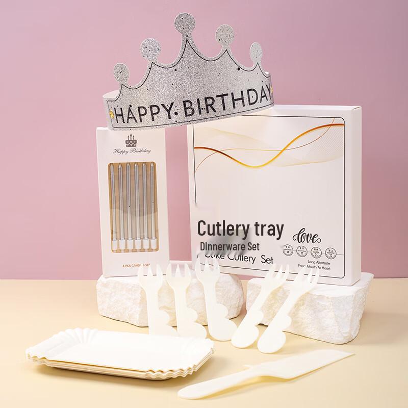 Одноразовый набор посуды для дня рождения