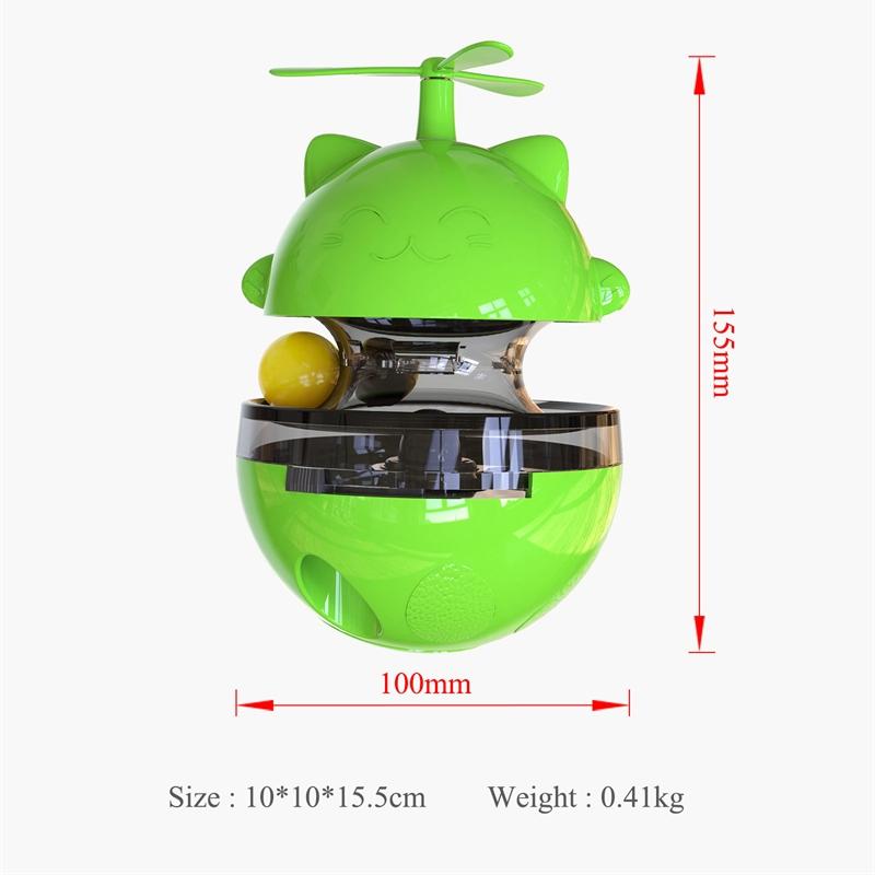 Кошачий вихрь, счастливая игрушка, пропеллер, неваляшка, поворотный стол, 2 мяча, игрушки для дрессировки котят, ловкость, улучшение IQ, интерактивные игрушки, товары для животных