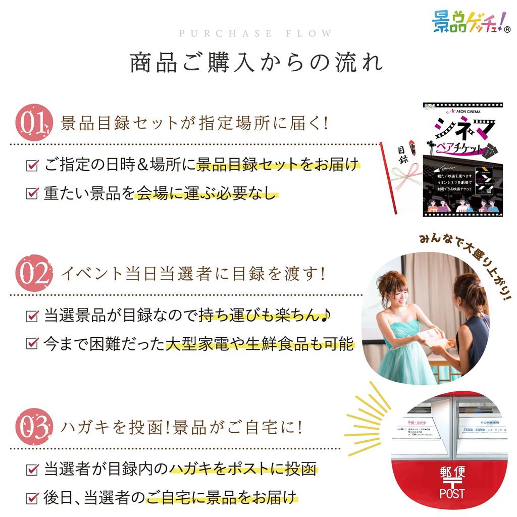 Приз Набор Парный Каталог Панель Приз (Билет в кино) [Вечеринка/Бинго/Соревнование по гольфу] Getchu!