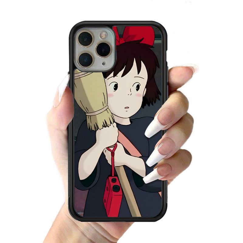 Чехол для телефона Anime Kiki's Delivery Service, силиконовый чехол из ПК+ТПУ для iPhone 11 12 13 Pro Max 8 7 6 Plus X SE XR, твердые чехлы