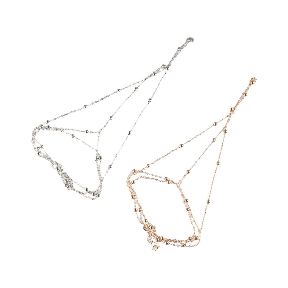 Vintage Court Style Anklet Bracelet Beads Foot Jewelry Sexy Mesh Tassel Toe Anklet  Girls