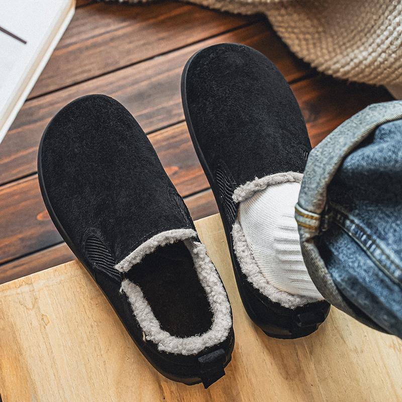 Birkenstocks зимние новые вельветовые утепленные теплые хлопковые туфли мешок на каблуке хлопковые тапочки для снега