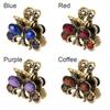 Fashion Women Girls Retro Vintage Resin Hairpins Claw Mini Butterfly Hair Clip Jewelry