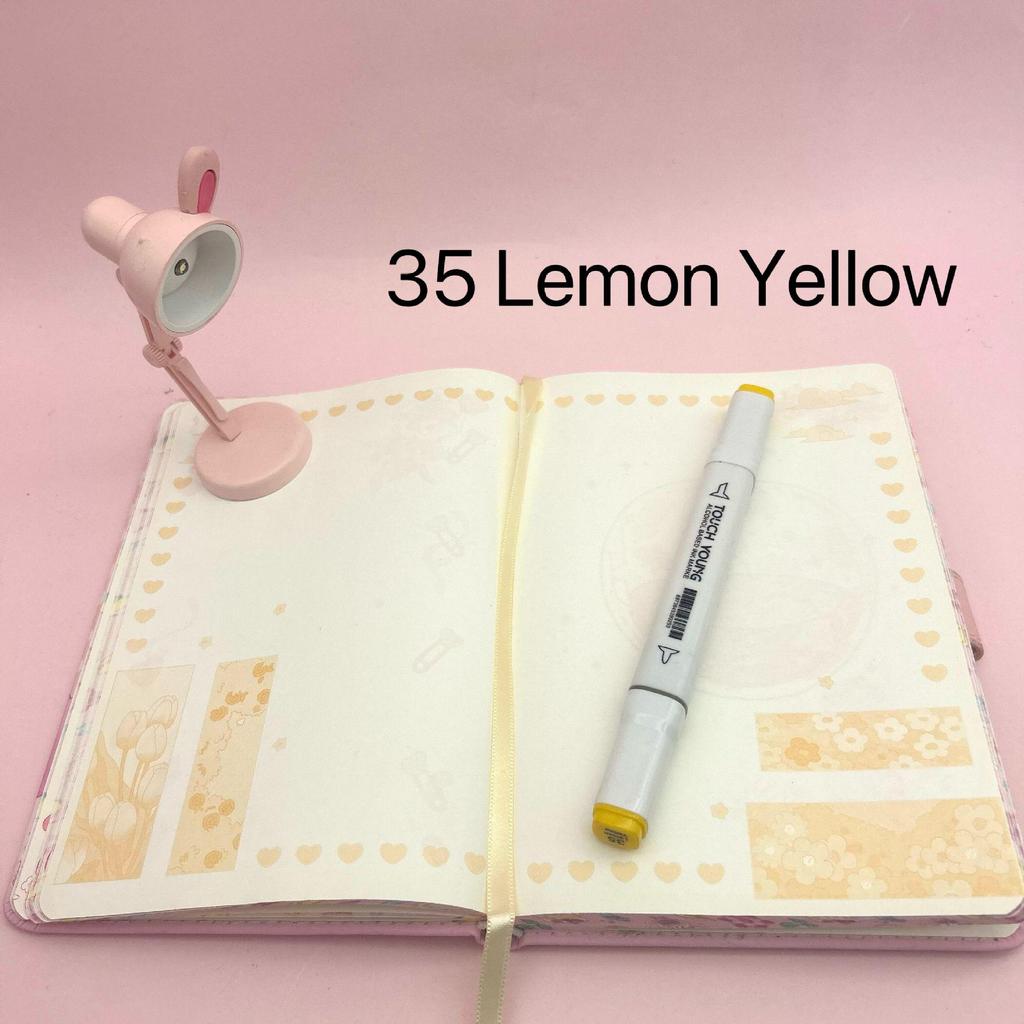 6th Gen Double Tip White Square Barrel Oil-Based Marker for Drawing & Hand-Painting