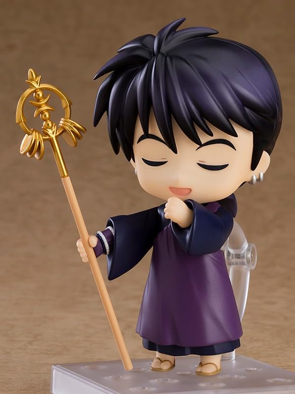 Nendoroid Inuyasha Miroku Plastic Painted Movable Figure G12683 Non-scale
