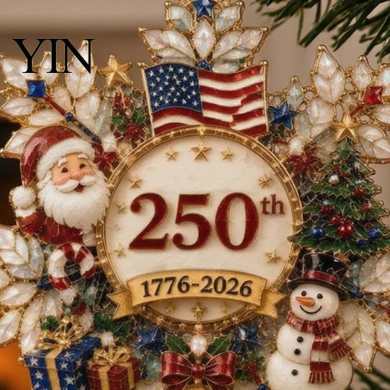 Christmas Hanging Ornaments Set Snowflake Tree Ornament, Acrylic Holiday Decor Gift for Home Window Fireplace Display, Festival Party Supplies