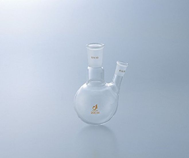 Колба обычная раздвижная двухгорлая 500 мл 0078-07-30 /1-4329-09