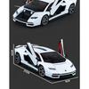 1/24 Lambos Countach LPI800-4 Суперкар Сплав Модель Литая Звук Супер Гоночный Поднимающийся Хвост Горячая Машина Колеса Подарки