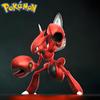 9cm/3.54inch Anime Pokemon Scizor Figure Mantis Action Figure Pvc Statue Desktop Ornament Collection Model Toys Gifts