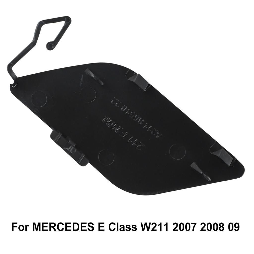 Protect Your For MERCEDES For BENZ E Class W211 2007 2008 09 with Our Sturdy Front Bumper Tow Hook Cover Reliable and Durable!