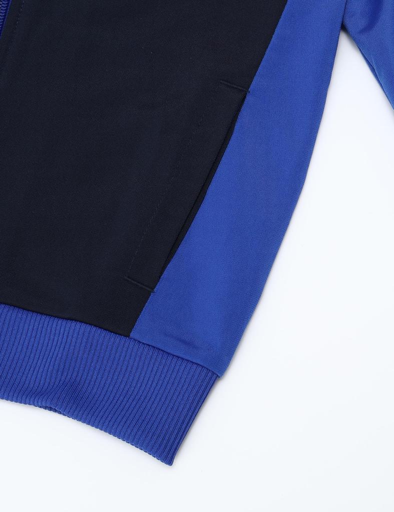 Детский трикотажный костюм Adidas Essentials Tiberio Legend J160 с тремя полосками (ECL62) - Верх Полубесшумный Синий/Белый/Чернила Легенды/Белый, Низ Чернила/Белый (IB4108)