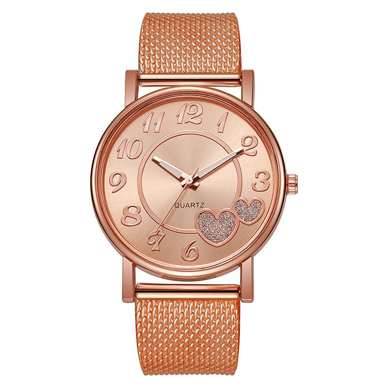 Fashionable decorative watch Korean Style Simple Casual Women's Watch Gift Fashion Personality Gift Small and Exquisite Women's Quartz Watch