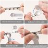 Fresh Style Bracelet Charms Stainless Steel DIY Making Charm Italian Links Spliceable Multi-Function Charm Bracelet Link