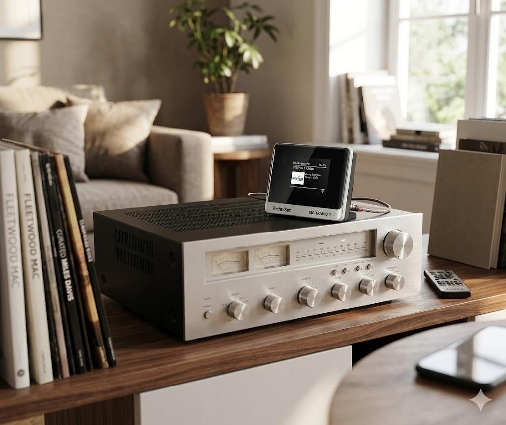 DAB+, FM, Internet radio TechniSat Digitradio 10 IR