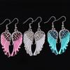 Angel Wings Wings Long Pendant Earrings Women's Simple Earrings Jewelry