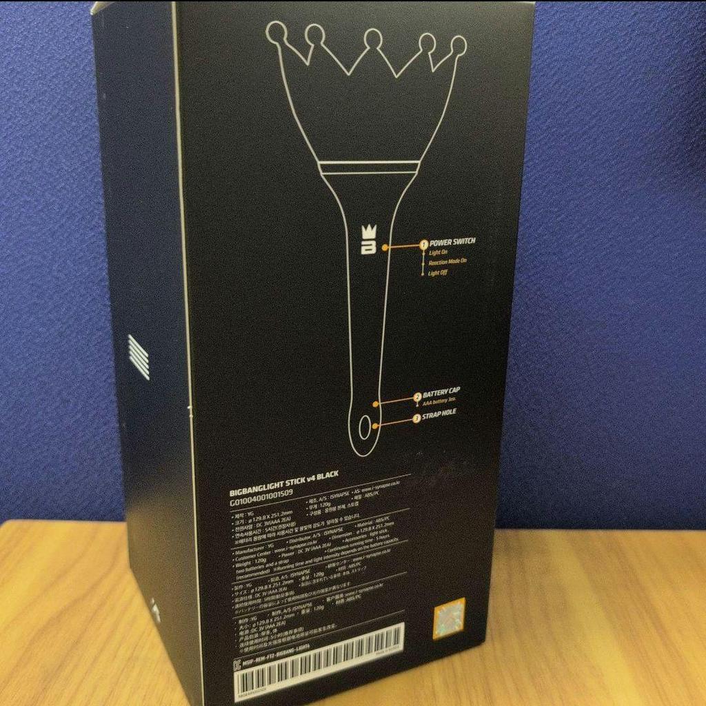 [Б/У] BIGBANG Лайтстик v4 ЧЕРНЫЙ