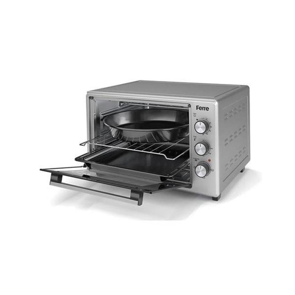 Мини-духовка Ferre 35300M, серая, 650 Вт