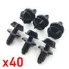 40X Battery Cover Pin Clip Screw Cowl Retainer W716510-S300 For Ford Mustang