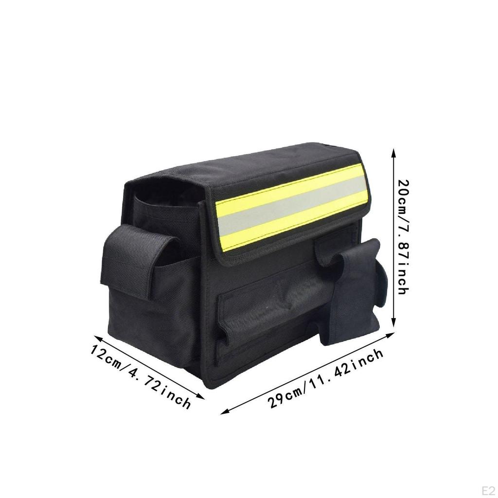 Firefighter Waist Bag Pack Premium Oxford Cloth Fanny Sturdy Versatile with Reflective