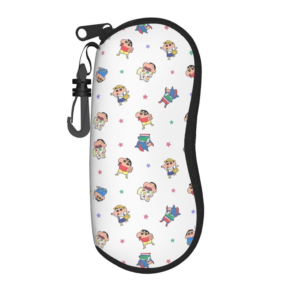 Crayons Shin-chans Anime Glasses Case Unisex Fashion Accessories Shiro Pet Dog Sunglasses Storage Box Ultra Sunglasses Box