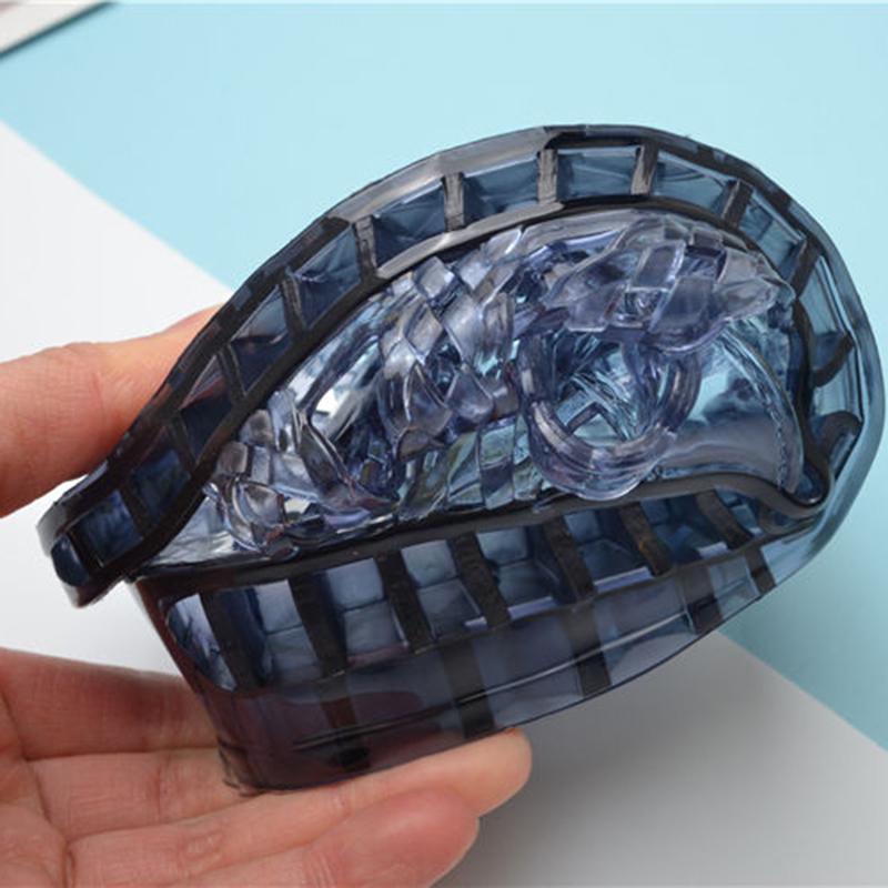 Летние сандалии с кристаллами. Прозрачные пластиковые сандалии на толстом каблуке. Женская нескользящая пляжная обувь на танкетке.