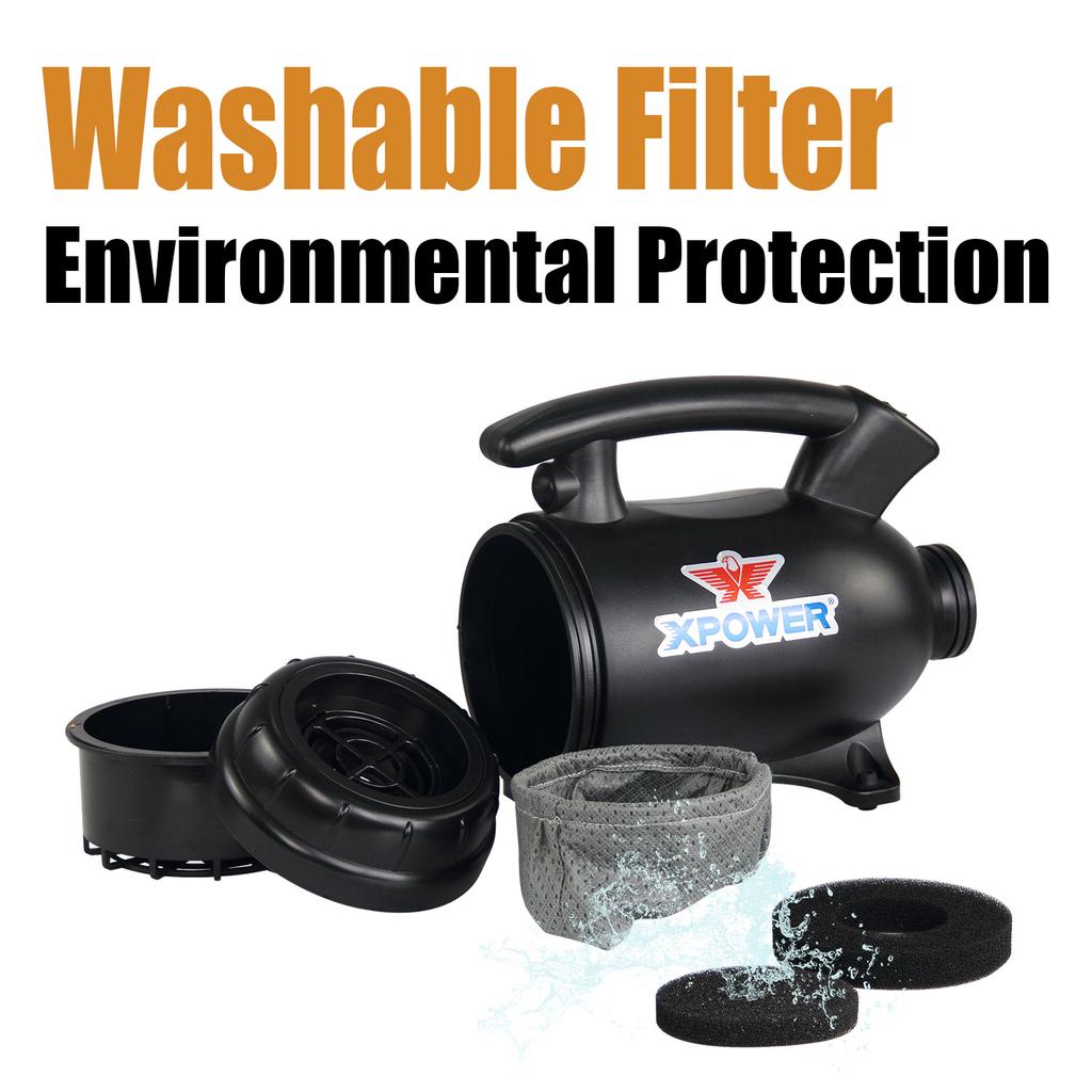 XPOWER A-5 Собаки Кошки Домашние животные Груминг Воздуходувка Пылесос Сушилка для домашних животных Теплый ветер Secador Быстрый фен Для Сушки Для Маленьких Средних Больших Собак