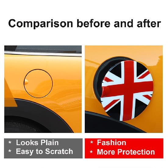 Совершенно новый пластиковый черный флаг, крышка топливного бака автомобиля, наклейка для Mini Cooper S JCW F56, автомобильный Стайлинг