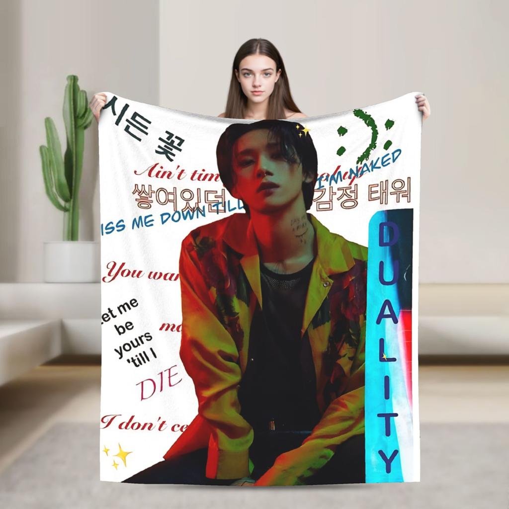 Jooheon Hyungwon Wonho Minhyuk Kihyun IM Blanket Summer Winter Monster Brand Soft Throw Blankets for Bed Outdoor Bedding Throws