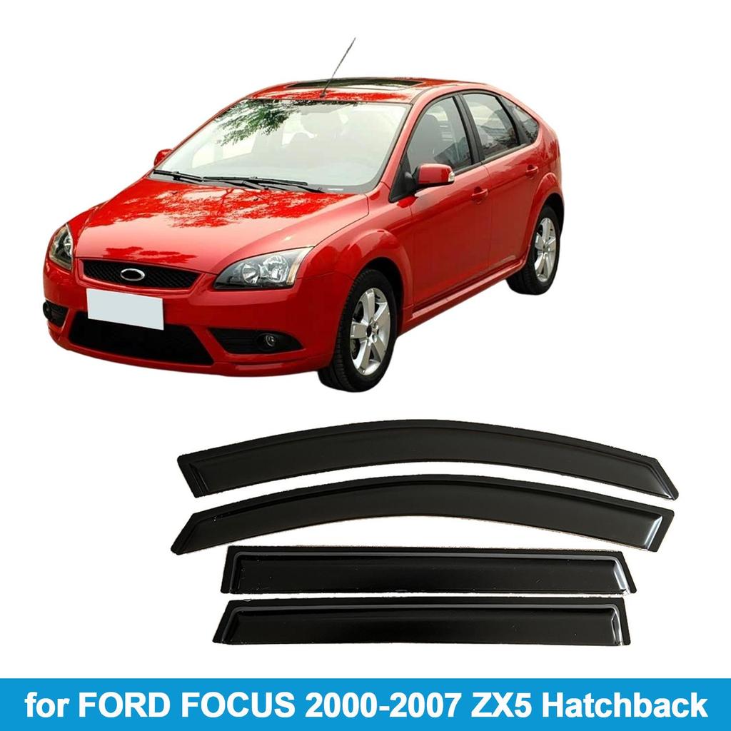 Дефлекторы окон (ветровики) Ford Focus 2000-2007 ZX5 Хэтчбек