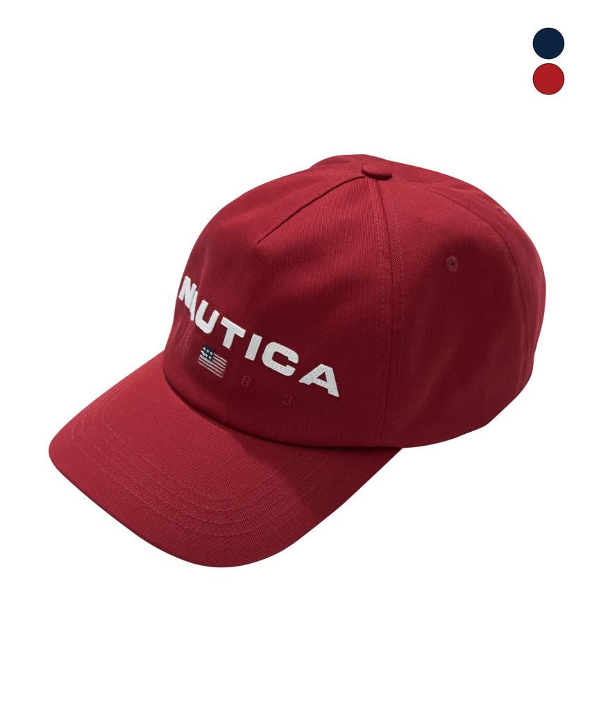 Кепка-бейсболка NAUTICA 83 с вышитой надписью Flag, 5-панельная (2 цвета) Nca1456