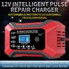 Smart Pulse Repair 12V Car Battery Charger, Nine-Stage Lead-Acid Charger