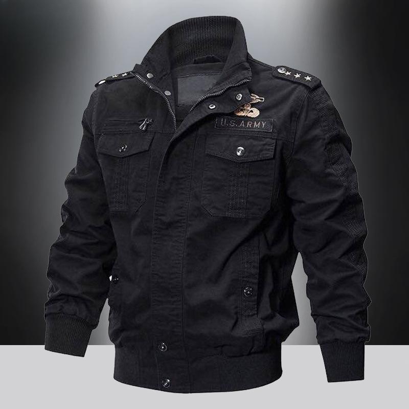 Мужские зимние пальто, более толстые куртки, черные повседневные зимние куртки, высококачественные мужские куртки-карго с несколькими карманами