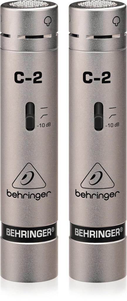 Behringer C-2 Matched Condenser Microphones for Stereo Recording
