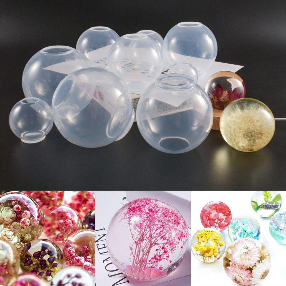 Инструменты для изготовления ювелирных изделий Ночной светильник УФ-эпоксидный круглый шар подсвечник силиконовая форма формы из эпоксидной смолы