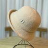 Elegant Top Hat Women's Foldable Basin Hat Bucket Hat Japanese Retro Bucket Hat Autumn and Winter Warm Hat