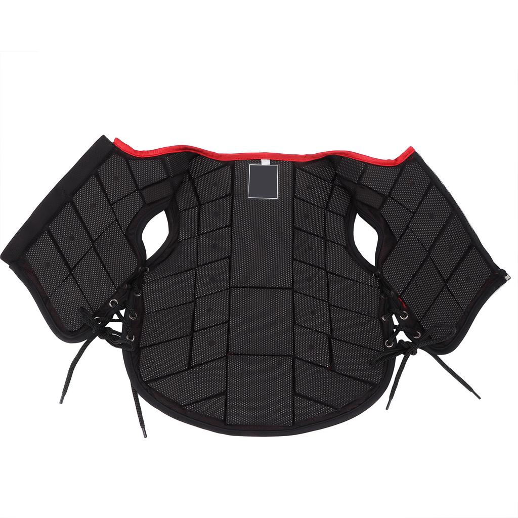 Kids Equestrian Vest Foam Padded Safety Horse Riding Protective Gear Body Protector Red