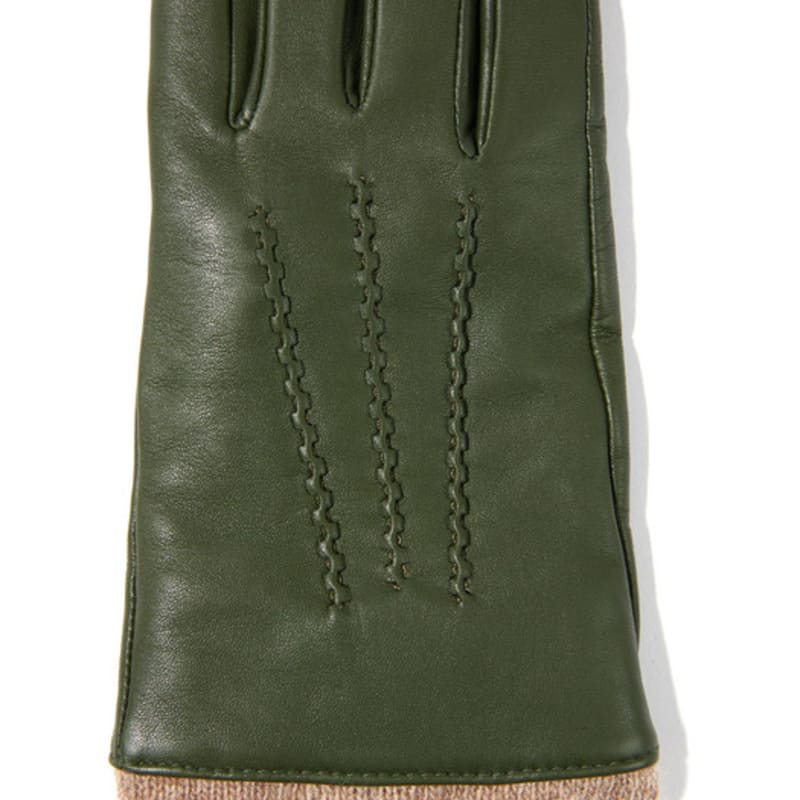 DENTS Lorraine Женские кожаные перчатки - Шалфей