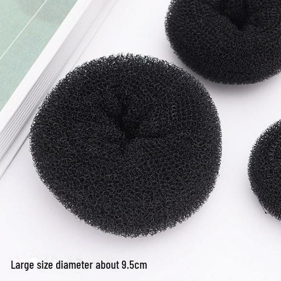 Щипцы для завивки волос «пончик»: Резинка для волос в виде цветочного бутона, пушистая, плетеная, большого, среднего и маленького размеров