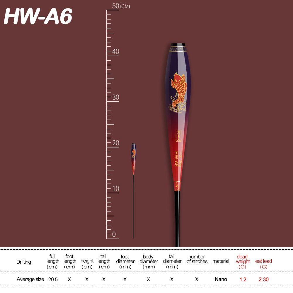 Composite Fishing Floats Body Nano Plastic Bobbers Fishing Floats Part Fishing