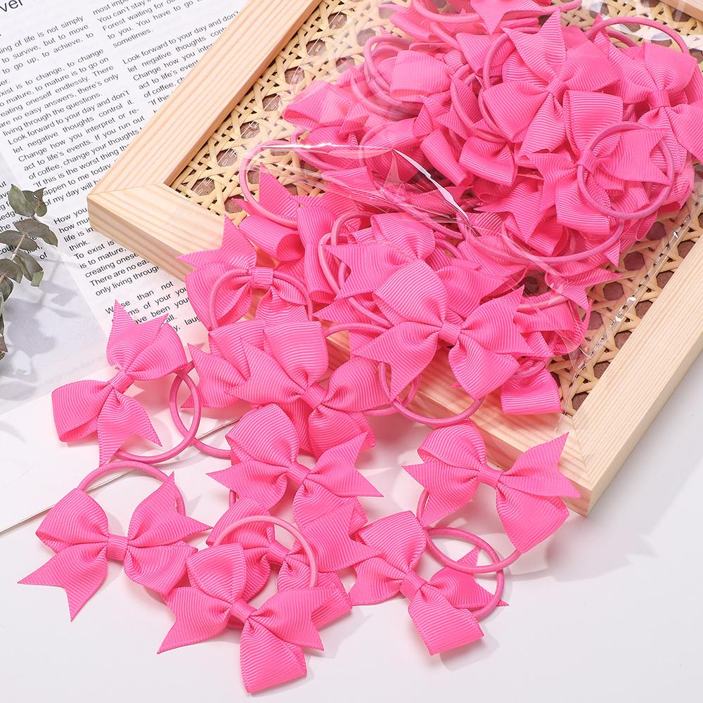 20 шт./лот Банты для волос из ленты для девочек Резинка Детские милые банты для чирлидинга Повязка на голову Бутик Детская повязка на голову головной убор ДЕТСКИЕ БАНТЫ