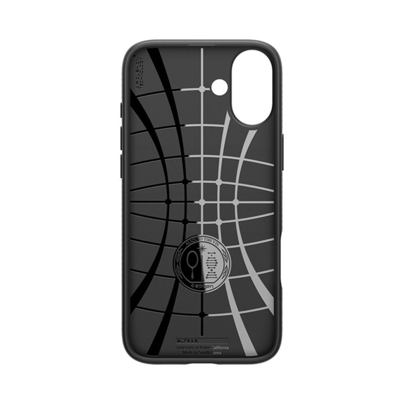 Spigen Liquid Air - Etui Do Iphone 16 (Matte Black)