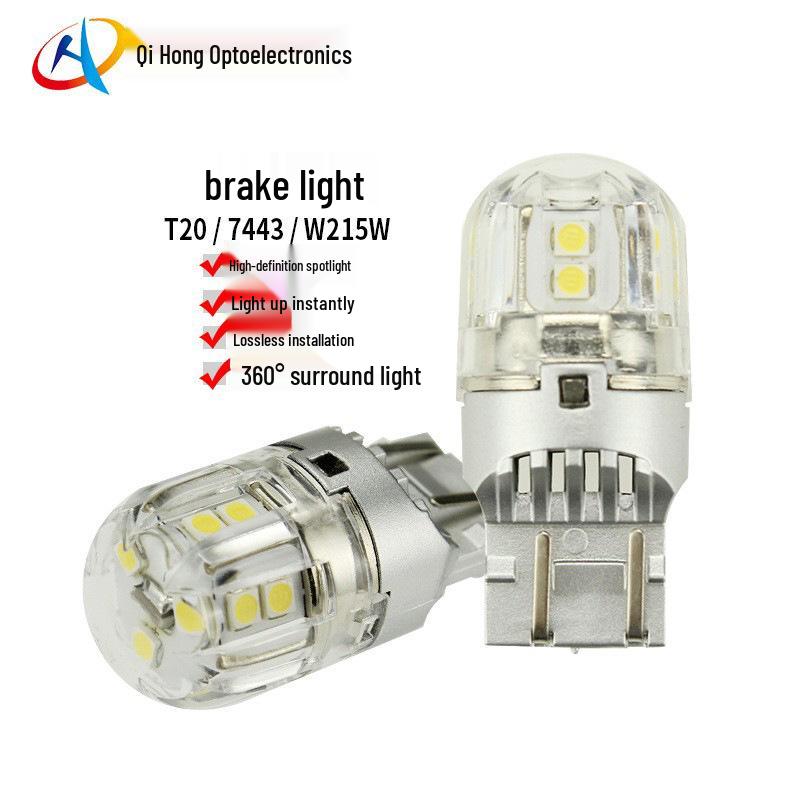 Универсальная светодиодная лампа стоп-сигнала высокой яркости W21/5W - Подходит для задних фонарей