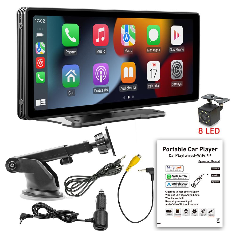 10,26-дюймовый сенсорный экран Беспроводная Carplay Автомобильная стереосистема Android Auto Мультимедиа Видеоплеер Навигация с AUX USB Камера заднего вида