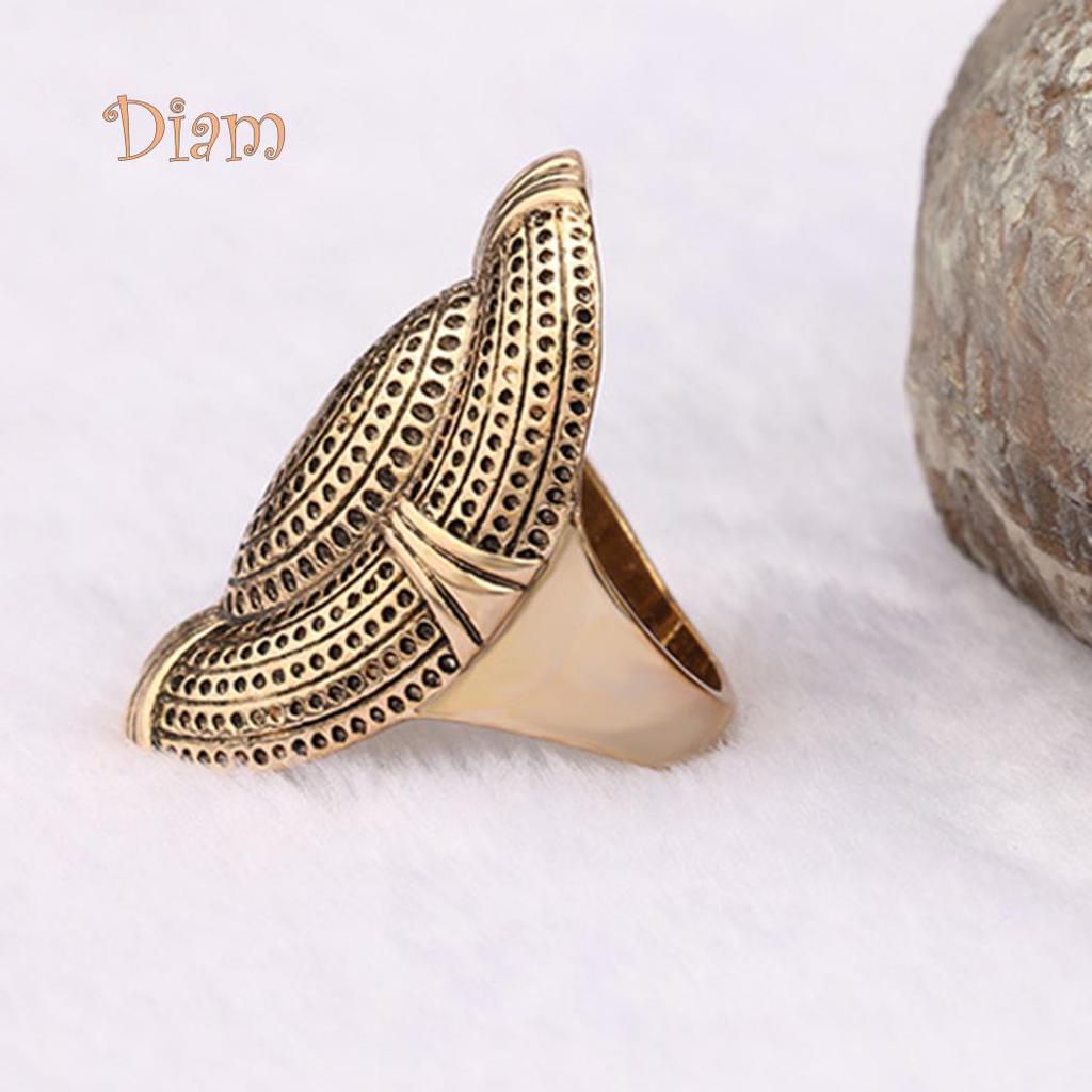 Miss Sugar Creative Exaggerate Mesh Holes Design Alloy Finger Ring Men Women Jewelry Gift