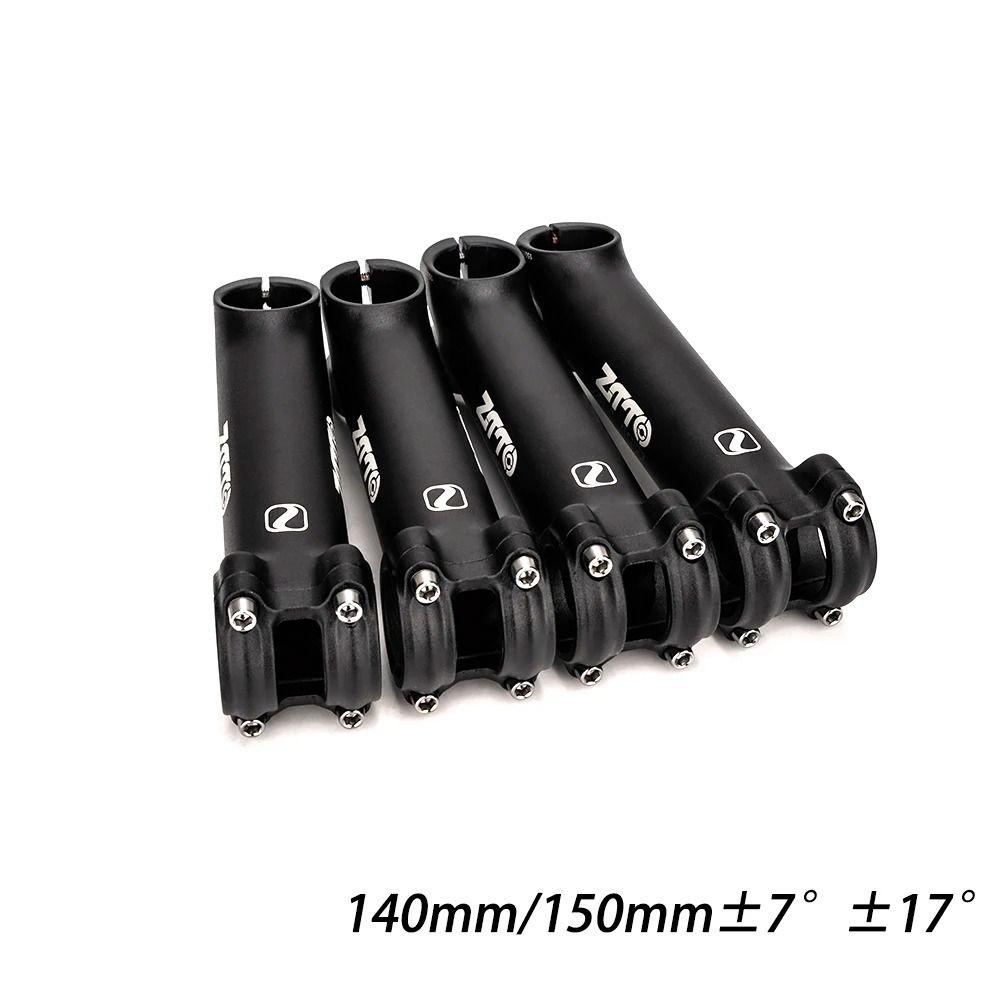 Aluminum Alloy Bicycle Handlebar Stem 7/17 Degree Rise Angle Handlebar Extension Stem  Road Bike