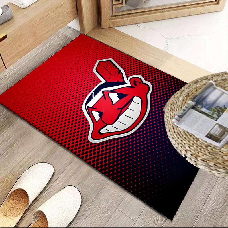 Indians football  Carpet, Kitchen Rugs, Yoga Mat, Non-Slip Mats, Rug for Bathroom, Living Room bedroom, Camping Rugs Christmas Gift
