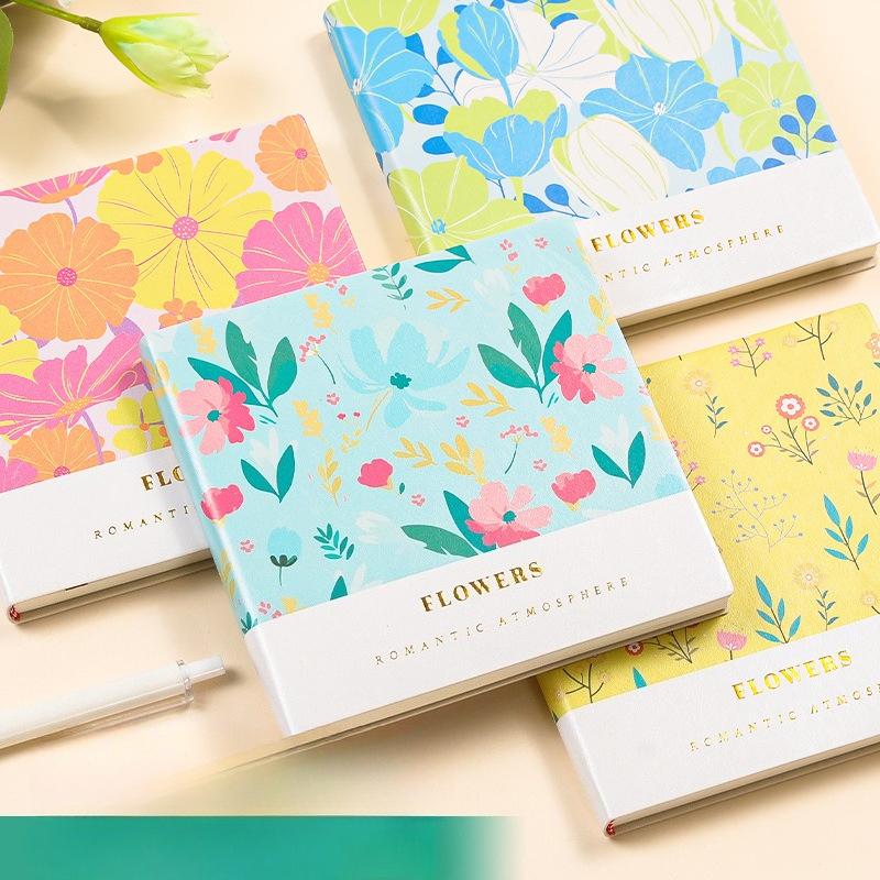 Square Blank Notebook That Can Be Laid Flat Portable Sketchbook Quick Sketch Book Thickened Notebook Drawing Book Especially for Art Students