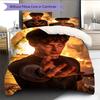 Noah Schnapp Pattern Bedding Home Decoration Birthday Gift ( 1 duvet cover + 2 pillowcase, without core),fan merchandise.
