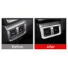 Для Toyota RAV4 XA50 2019 2020 2021 2022 2023 2024 ABS Автомобильный задний кондиционер вентиляционные отверстия отделка крышки наклейки аксессуары