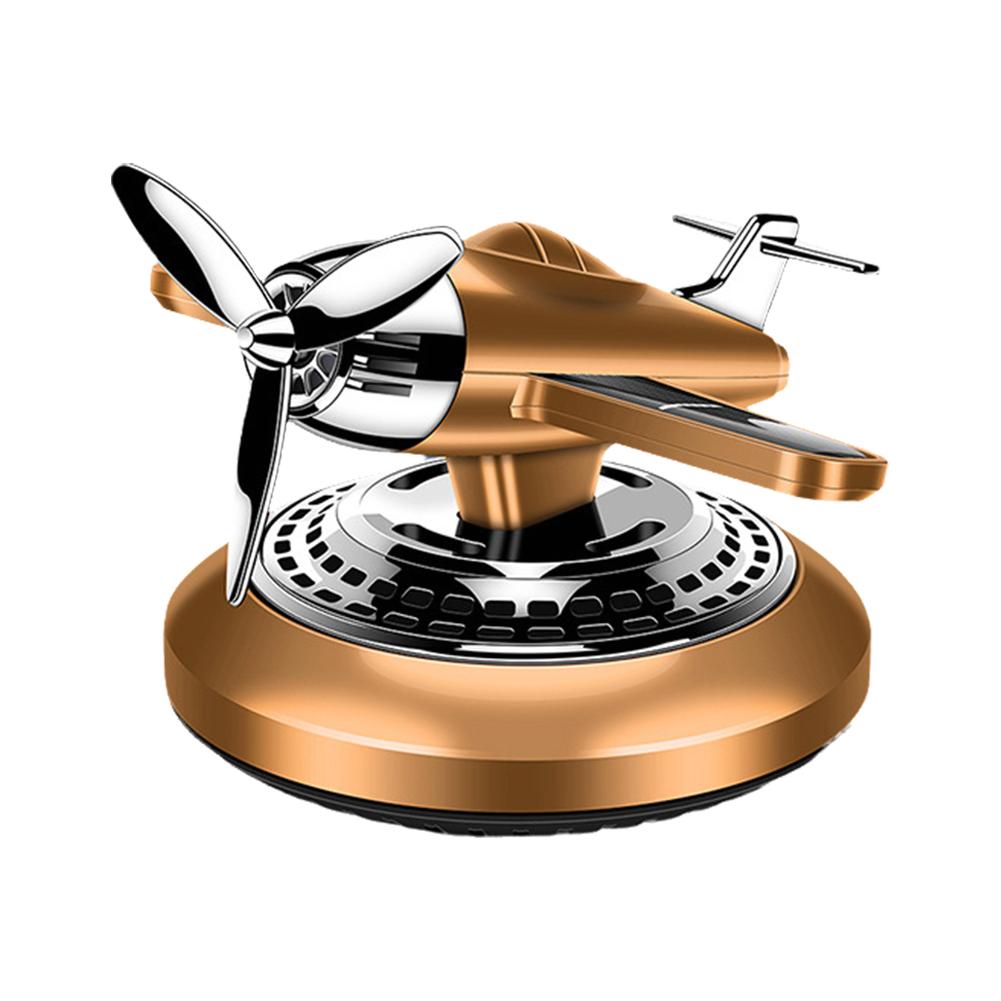 Солнечный автомобильный освежитель воздуха с автоматическим вращением, ароматерапия, автоматический диффузор, украшение для самолета, интерьер F4T6